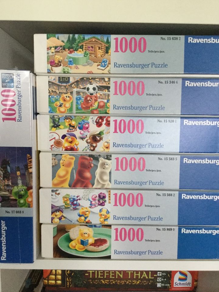 Gelini Sammlung Ravensburger Puzzle Kalender Spiele in Lübeck