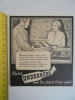 Underberg Täglich und Du fühlst dich wohl - Anzeige HÖRZU 1956 Stuttgart - Stuttgart-Mitte Vorschau