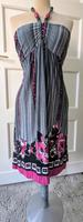 b.p.c Bonprix Collection Strand Sommer Neckholderkleid, Gr. 40/42 Berlin - Tempelhof Vorschau