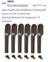 Abschließbare Abus Fenstergriffe Nordrhein-Westfalen - Dormagen Vorschau