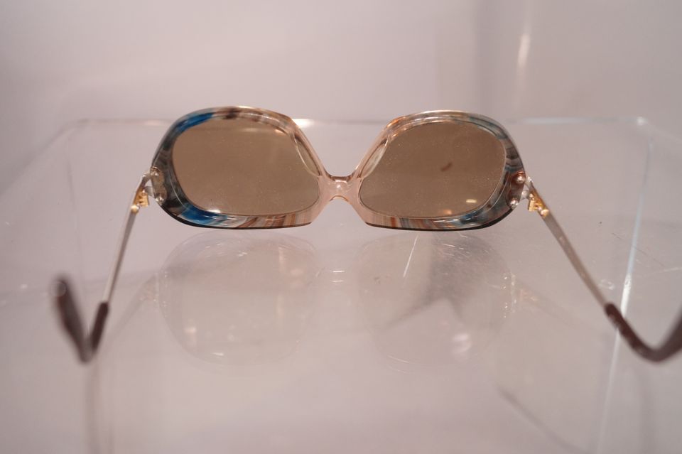 Brille Sonnenbrille Silouette 70er blau türkis eckig Neu in Solingen