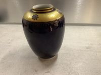 Weimar Thüringen Porzellan Vase mit Goldrand „Svea" Echt Kobalt Hessen - Bensheim Vorschau