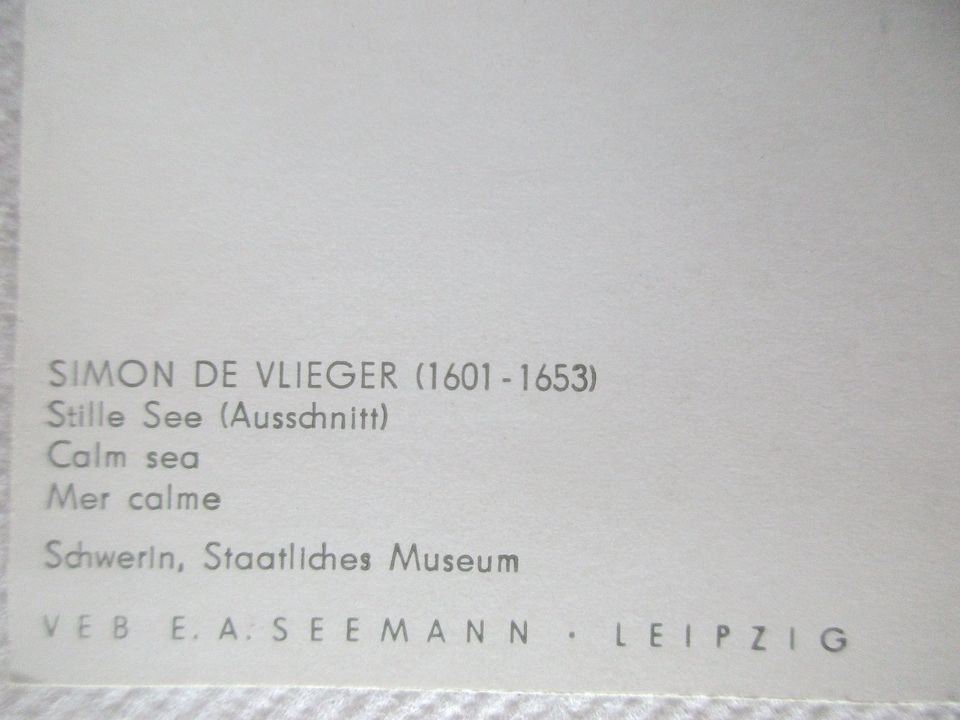 Sammlung 11 Künstler Kunst Postkarten alte Meister Gemälde DDR in Lübeck