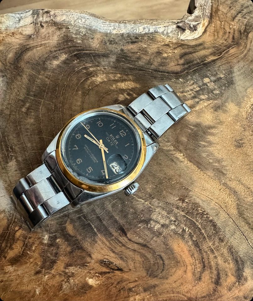 Rolex Oyster Perpetual Date von 1980  - schwarzes Ziffernblatt in Heilbronn