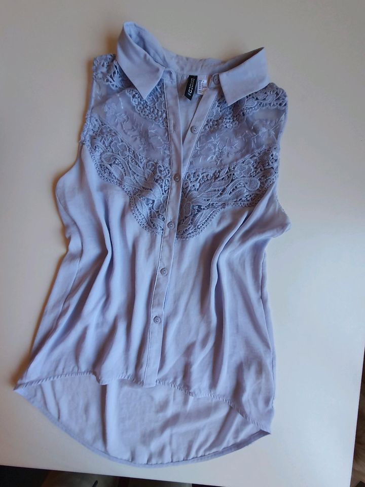 Neu edc Esprit ärmelloses Shirt S 36 (38) flieder Bluse Top Hose in Reutlingen