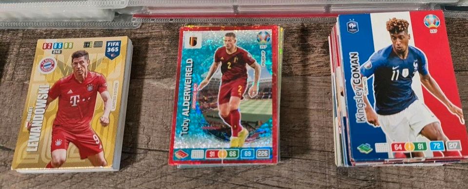 Sammelkarten Match Attax / Panini in Delitzsch