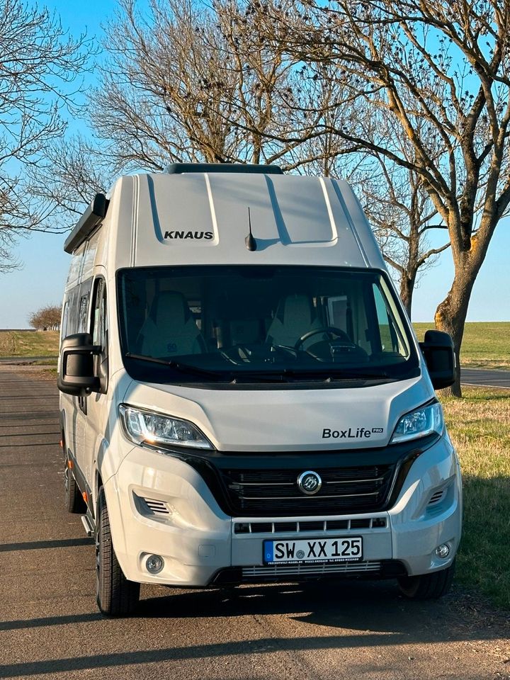 Camper zu vermieten Kastenwagen Wohnmobil Knaus Boxlife 630 Längsbetten Frühbucherrabatt bis 31.3. in Schweinfurt