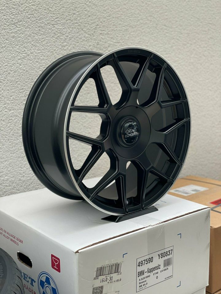 19 Zoll 5x112 Mercedes A B C CL CLA E GLA GLC GLE M NEU MM05* in Dillingen (Donau)