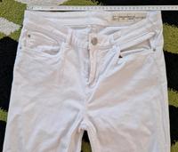 Capri Hose straight fit, medium waist weiß Gr. 38 Bayern - Hösbach Vorschau