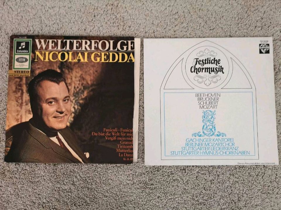 6 Schallplatten LPs Klassik Oper Gesang in Berlin