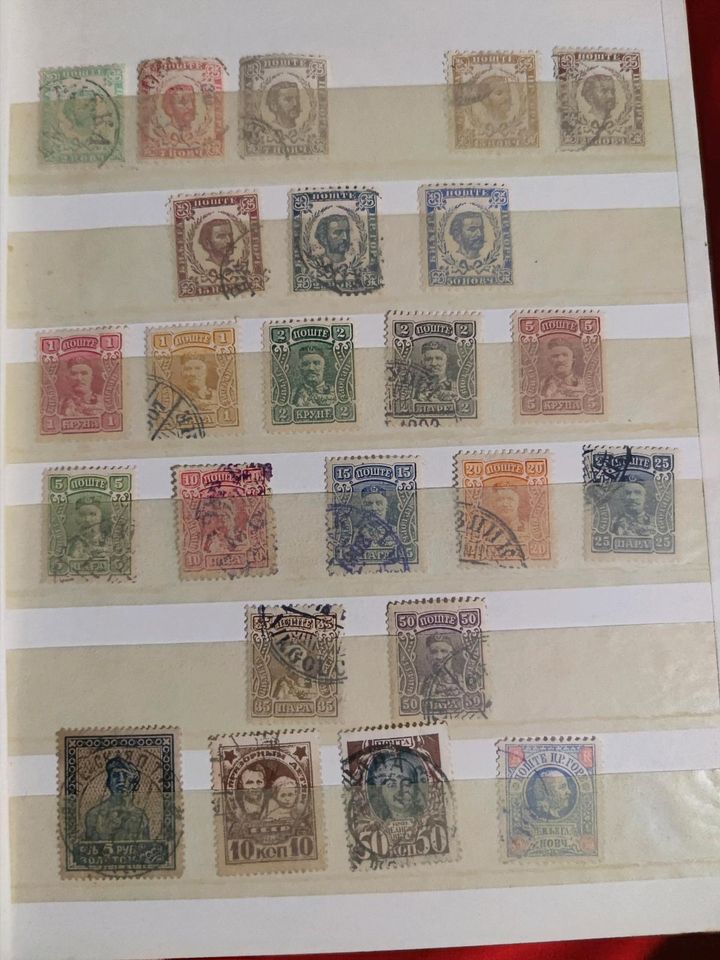 Briefmarken Sammlung international alt 19 Alben in Lüdenscheid