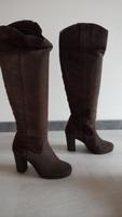 Braune Velourlederstiefel, Gr. 36, 5th Avenue Duisburg - Walsum Vorschau