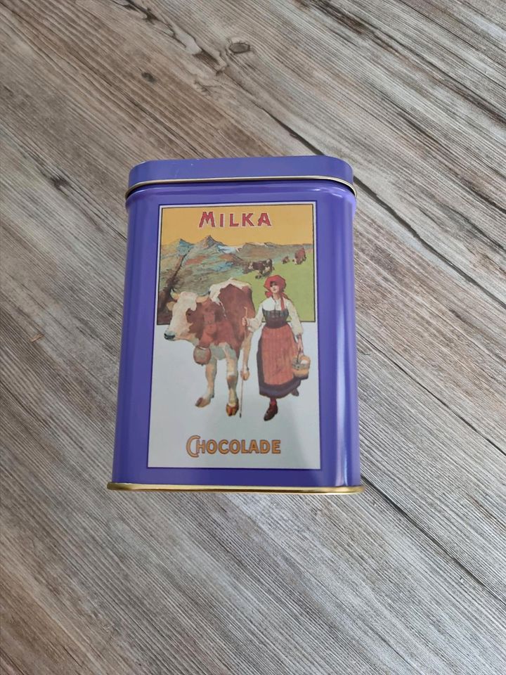 Milka Naps Nostalgiedose No. 1 Blechdose Dose Sammlerstück in Uehlfeld