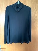 Taifun Shirt Größe 46, schwarz mit transparenten Ärmeln und Krag Hessen - Weimar (Lahn) Vorschau