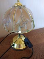 Tischlampe mit Glas Lampenschirm Hessen - Trendelburg Vorschau