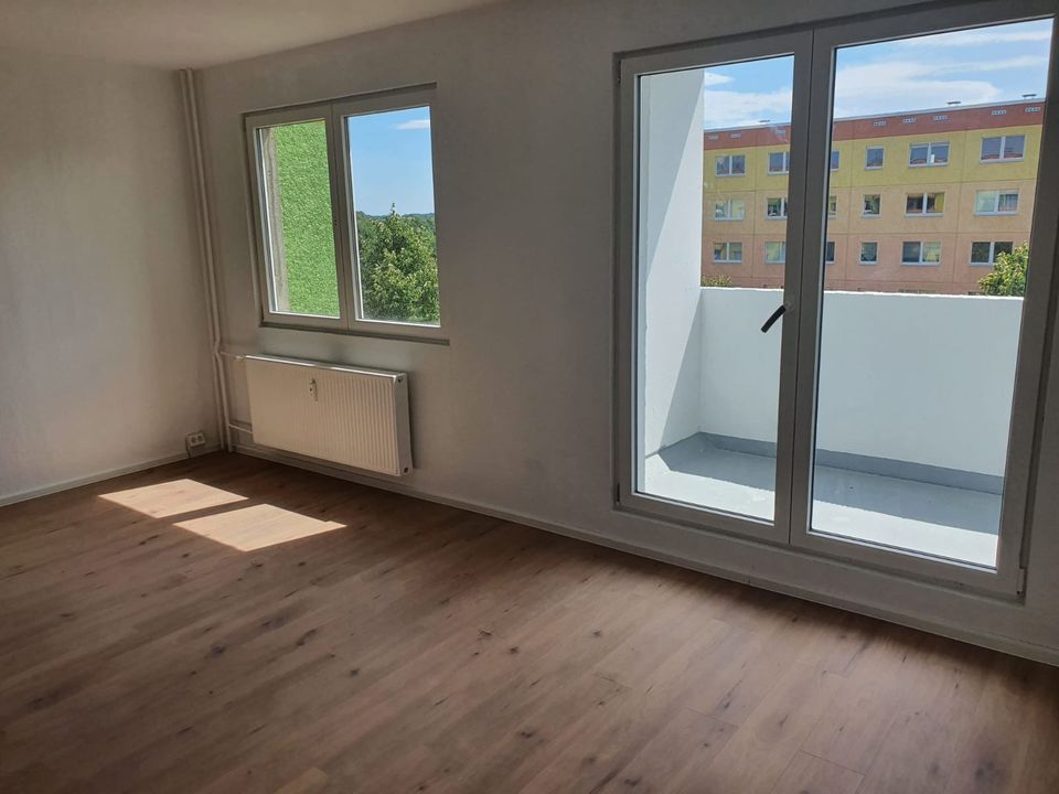 Günstige, frisch sanierte 6 Zi.-Wohnung mit Südbalkon!!!!!! in Dessau-Roßlau