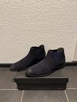 Strellson Schuhe NEU Gr.45 Designer  Epsom Leder LP:189€ Blue Rheinland-Pfalz - Mainz Vorschau