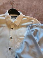 C&A Westbury 2 Herren Hemden hellblau weiß bügelleicht XL 43/44 Köln - Pesch Vorschau