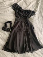 Süßes One Shoulder Chiffon Kleid schwarz Bayern - Freising Vorschau