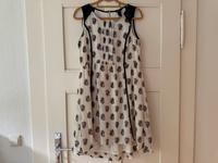 ❗ H&M Gr L / 40 luftiges Kleid Sommerkleid beige Schultern Spitze Leipzig - Schleußig Vorschau