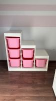 Ikea Trofast Aufbewahrung mit rosa Boxen Duisburg - Friemersheim Vorschau