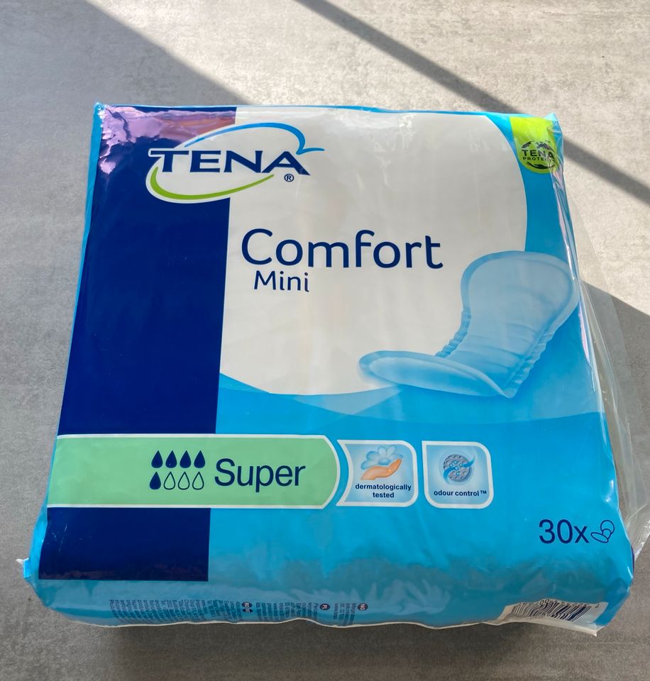 Inkontinenzvorlagen Tena Comfort super 6 Pakete in Grimma