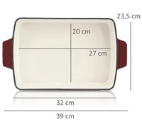 Mahlzeit Gusseisen Auflaufform eckig 3,8 Liter Nordrhein-Westfalen - Harsewinkel Vorschau