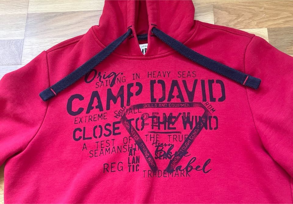 Camp David Hoodie in Pilsting