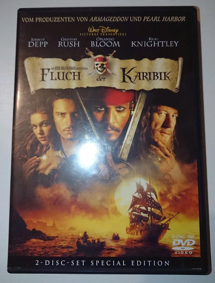 Fluch der Karibik DVD 2-Disk Special Edition Disney Johnny Depp in Lingen (Ems)