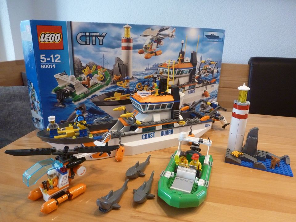 Lego City 60014 Einsatz für die Küstenwache / Küstenschiff in Bad Buchau