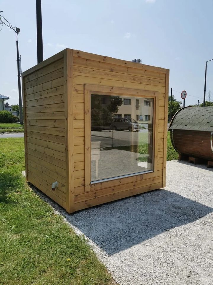 Modern Sauna 2.3×2.3m in Berlin