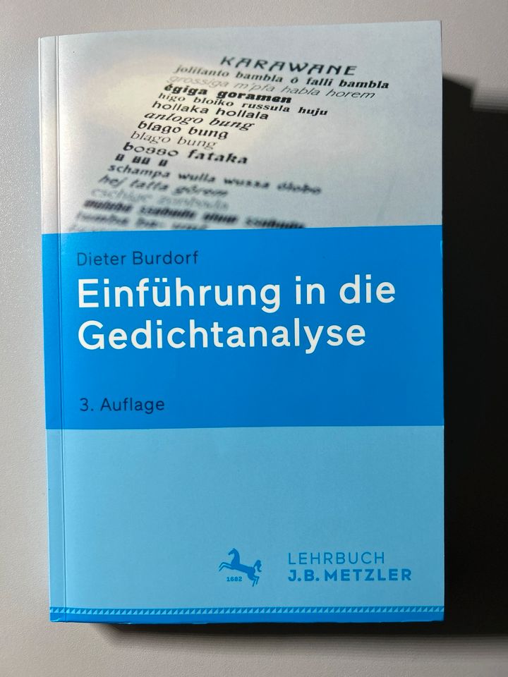 Einführung in die Gedichtanalyse in Nordhorn