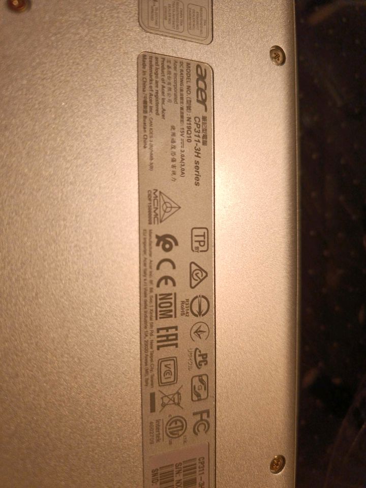 Chromebook Acer Spin 311 Tablet Pad Neuw. in Nordenham