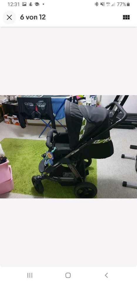 ABC Design VIPER Wasabi  Kinderwagen mit Babyaufsatz und Sportauf in Waghäusel