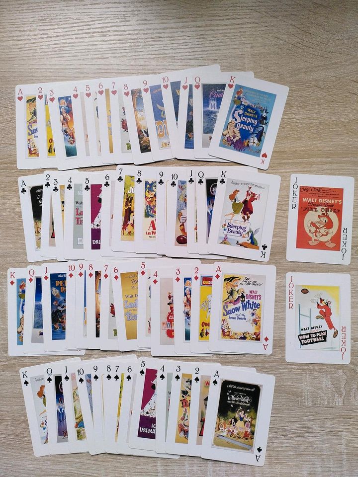 Disney Playing Cards Kartenspiel von Bicycle in Weiden (Oberpfalz)