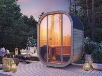 Design Fass Sauna , Gartensauna Neuware original verpackt Dithmarschen - Marne Vorschau