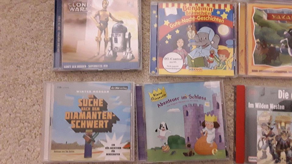 CD  Star Wars  drei ??? TKKG Minecraft Yakari Ritter Kokosnuss in Hamburg