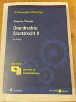Kingreen/Poscher Grundrechte Staatsrecht II 39. Auflage 2023 Bayern - Bindlach Vorschau