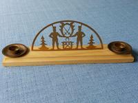 Schwibbogen für zwei Kerzen -original DDR- Erzgebirge Handarbeit Hessen - Darmstadt Vorschau
