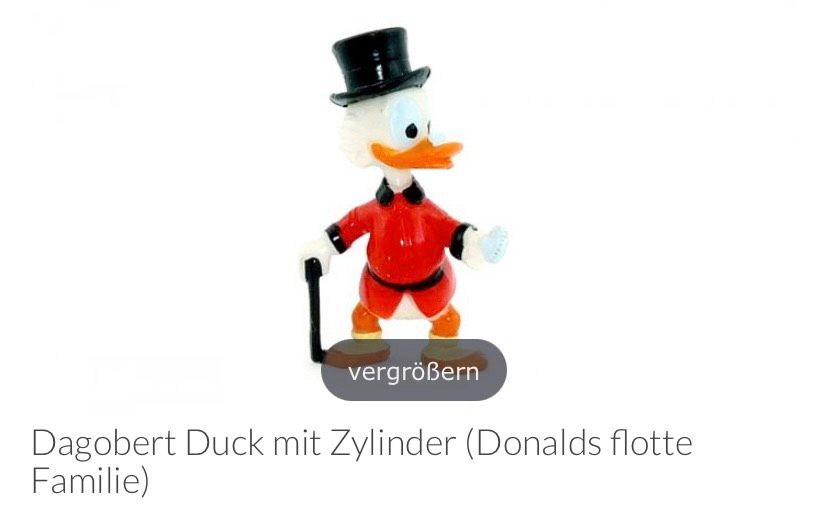 4 Ü-Ei Figuren (2x Donalds flotte Familie, 2x Micky und Freunde) in Attendorn