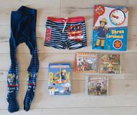 Feuerwehrman Sam Set Uhren Lernbuch Hörspiel DVDs Badehose usw Sachsen-Anhalt - Möser Vorschau