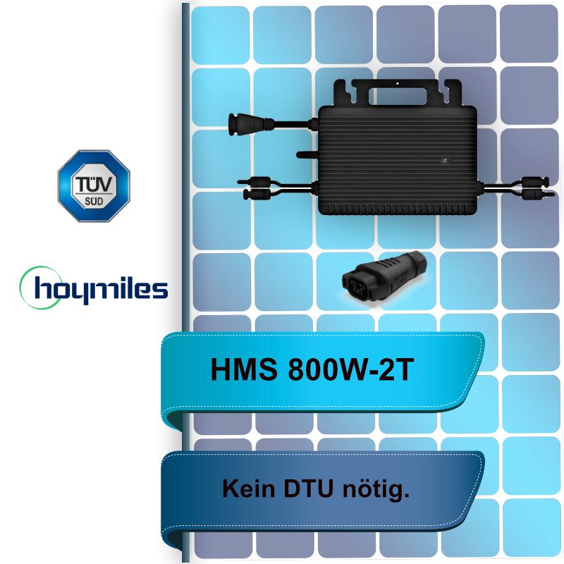 Sonderposten NEU! Hoymiles HMS-800W-2T Mikrowechselrichter mit integriertem WLAN für Balkonkraftwerk. Neues Modell in Bad Oldesloe