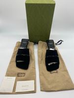 Gucci Samtsandalen mit GG Jacquardmuster 55mm Damen EU 38/38.5/39 Baden-Württemberg - Reutlingen Vorschau
