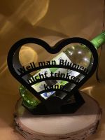 Weinhalter Herz Hochzeit Geburtstag LED Geschenk Blumen Niedersachsen - Walsrode Vorschau