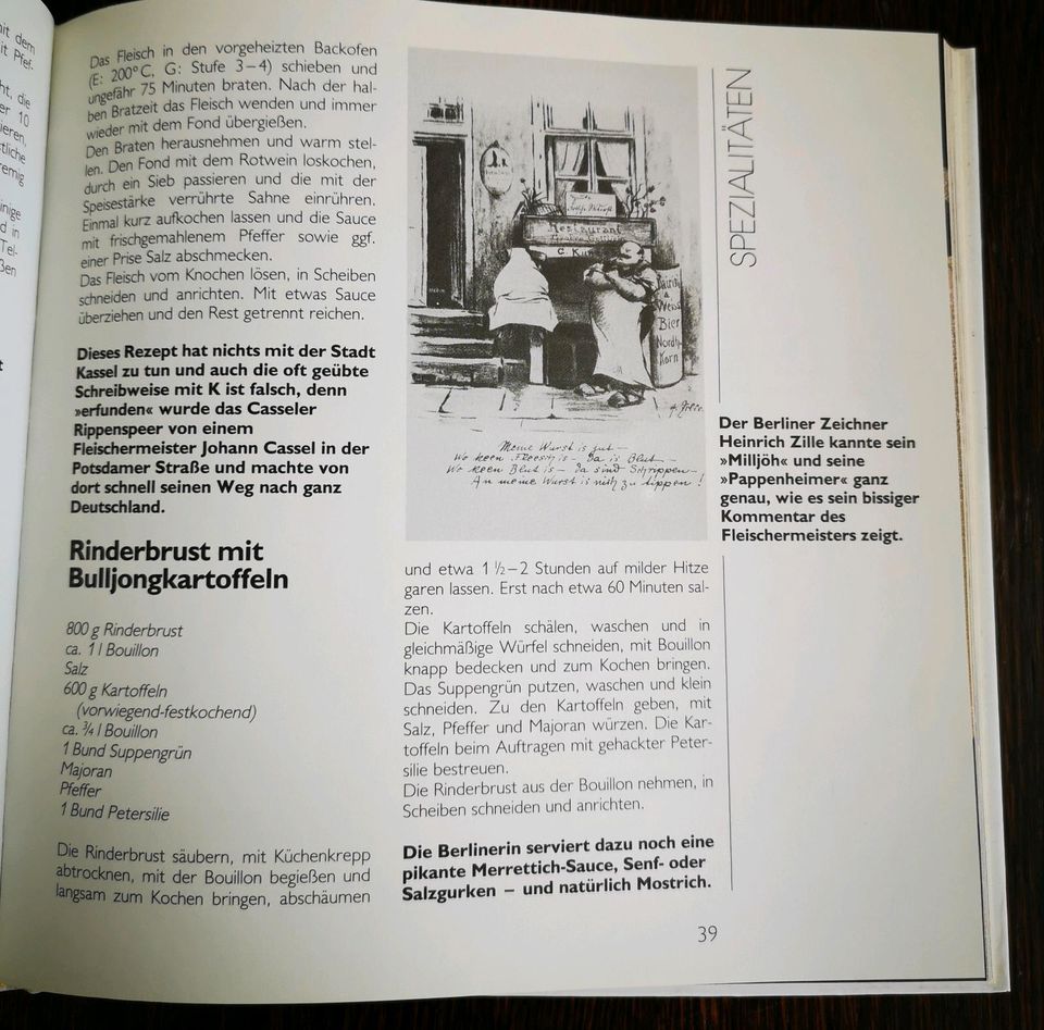 Berliner Küche, Buch in Berlin
