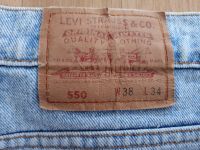 Levis 550 vintage Herren Jeanshose Jeans W38 L34 blau Sachsen - Halbendorf Vorschau