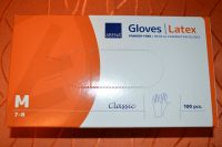 2 x 100 Stück Abena / Gloves Einmalhandschuhe Latex Gr. M 7/8 Cla Nordrhein-Westfalen - Mönchengladbach Vorschau