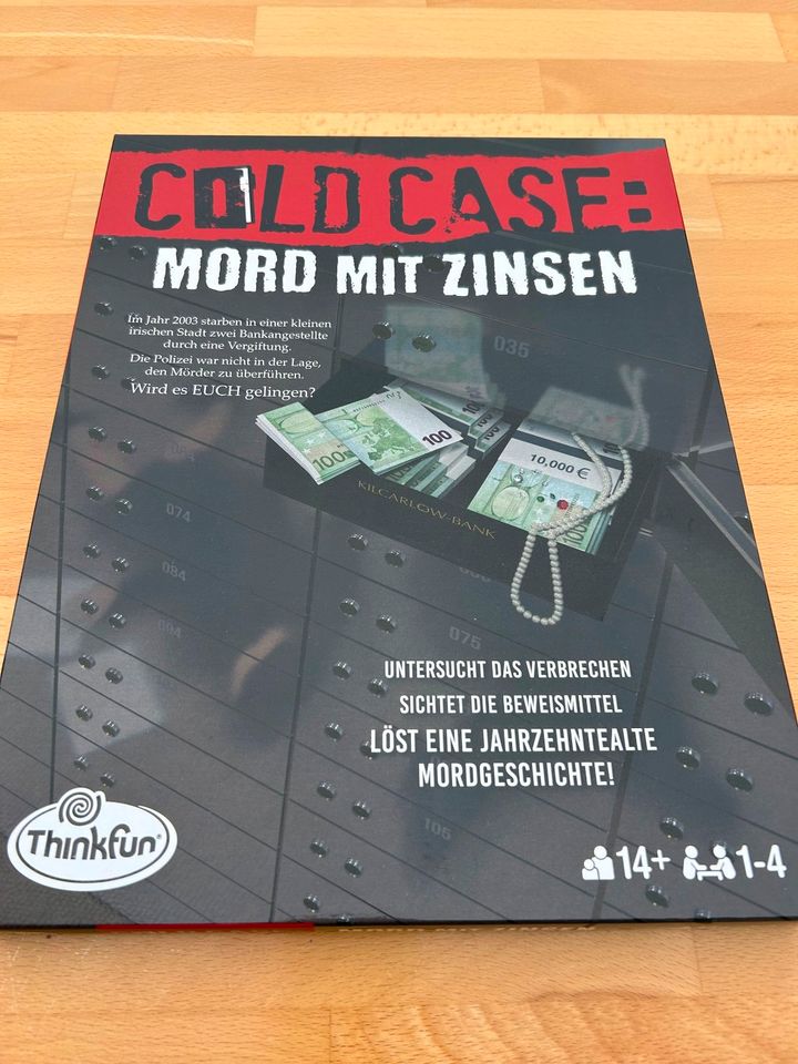 Drei Coldcase Kriminalspiele Thinkfun  ab 14 Jahren Top !! in Oberhausen a.d. Appel