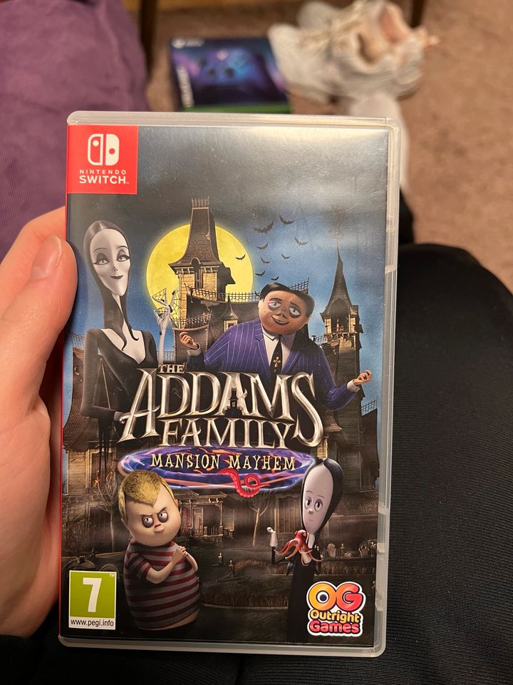 The Addams Family Mansion Mayhem (Nintendo Switch) in Hockenheim