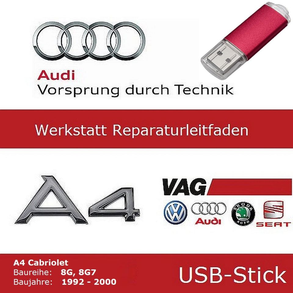 Orig. Werkstatthandbuch Audi 80 B4 8C + 8G 89 Reparaturleitfaden in Braunschweig